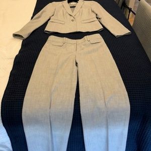 Ann Taylor Loft grey pantsuit
